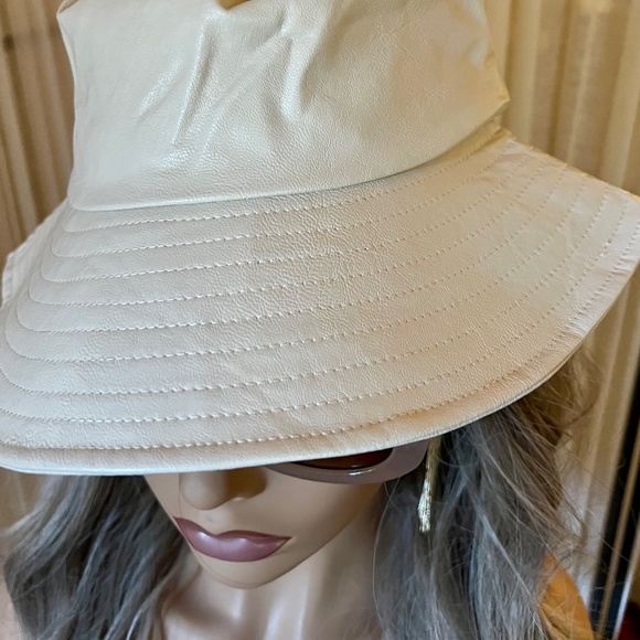 Faux Leather Bucket Hat - Picture 7 of 7